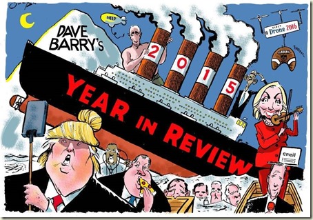 Dave Barry's 2015 Year in Review